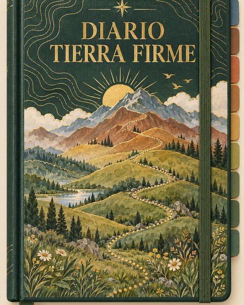 La tapa ilustrada del Diario Tierra Firme